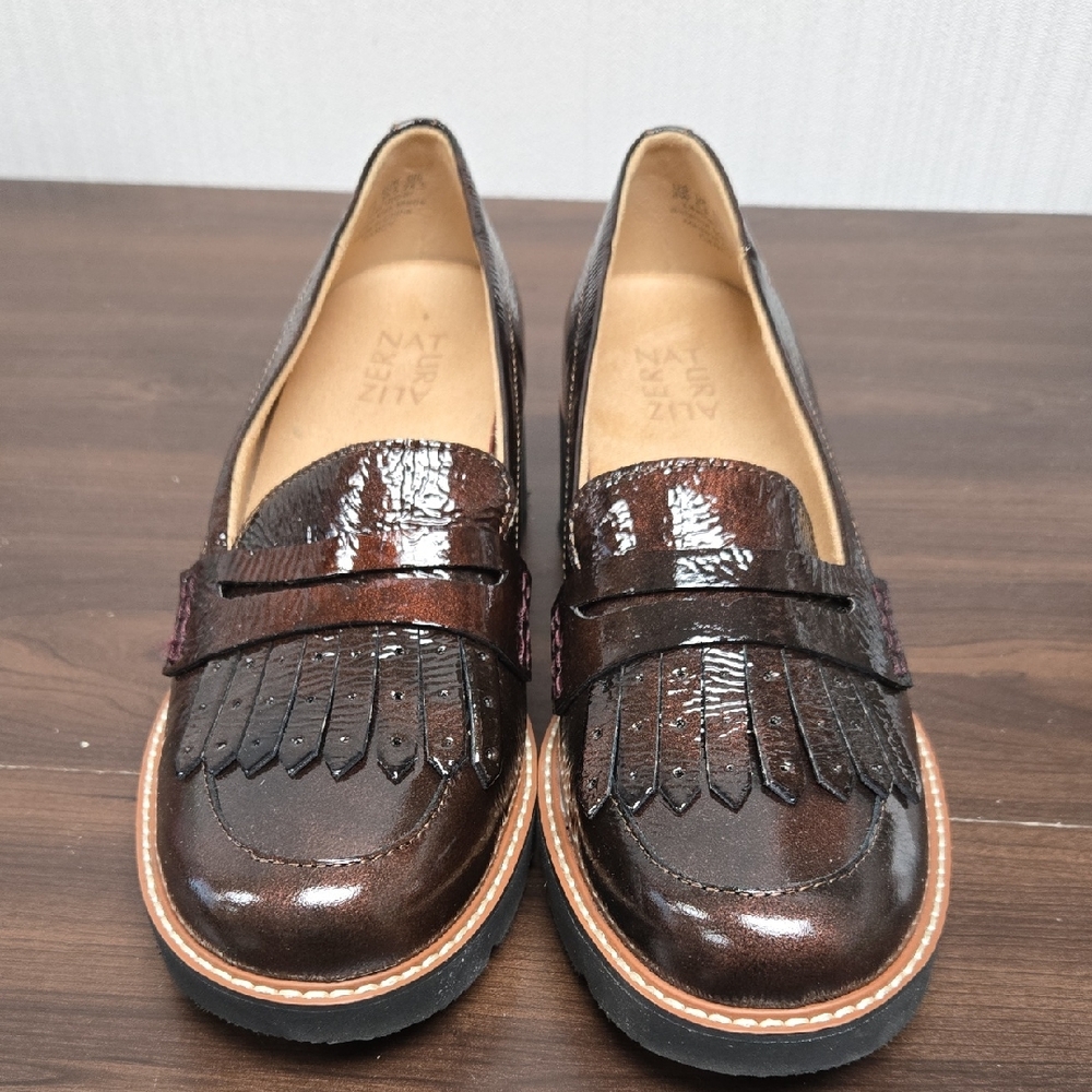 Naturalizer Brown Leather Loafers